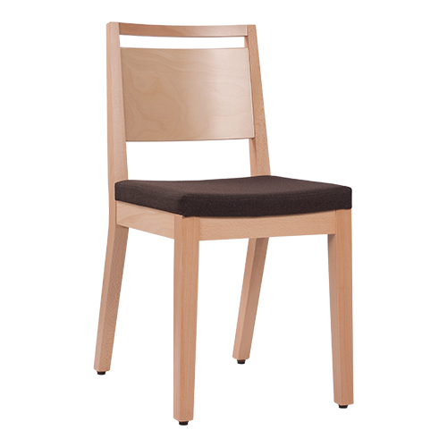 Dřevěná židle čalouněná LUCAS P