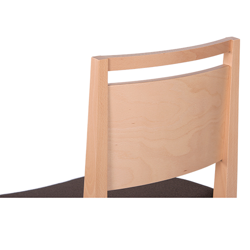 Dřevěná židle čalouněná LUCAS P