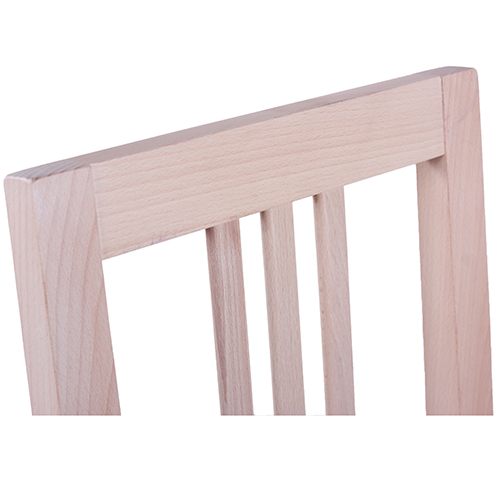 Dřevěné židle BOB 3 čalouněný sedák