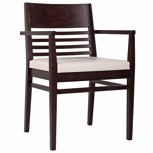 Dřevěná židle čalouněná LAURIN AL