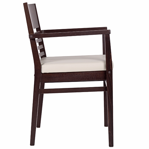 Dřevěná židle čalouněná LAURIN AL