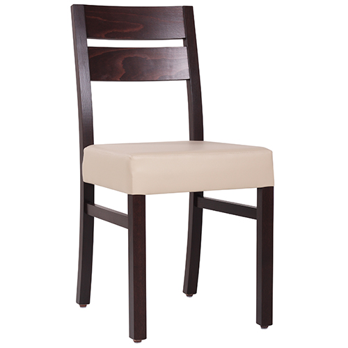 Dřevěná židle čalouněná SCARLA VP