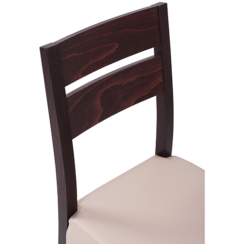 Dřevěná židle čalouněná SCARLA VP