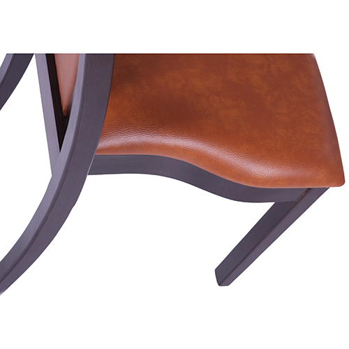 Dřevěná židle čalouněná ANTONIA ST