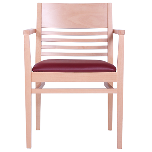 Dřevěná židle čalouněná LAURIN AL