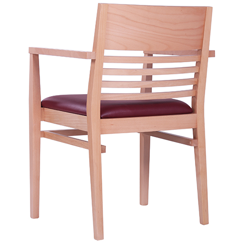 Dřevěná židle čalouněná LAURIN AL