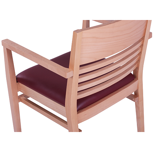 Dřevěná židle čalouněná LAURIN AL