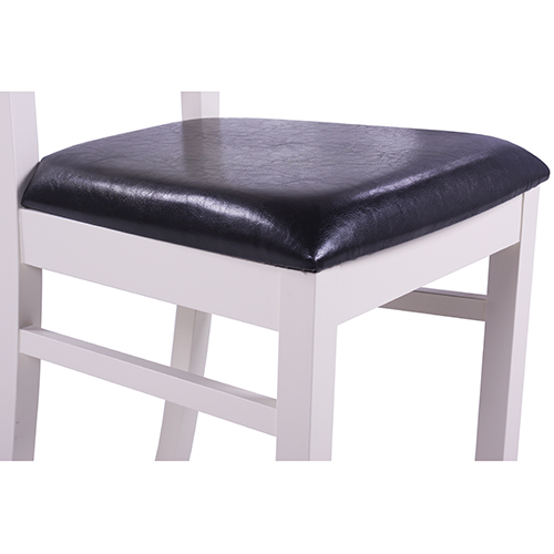 Dřevěné židle BOB 3 čalouněný sedák