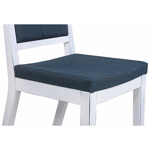 Dřevěné židle LEANDRO V Vintage Look bílá