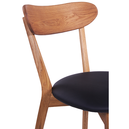 Dřevěná židle ESTRO pro bistro dub masiv