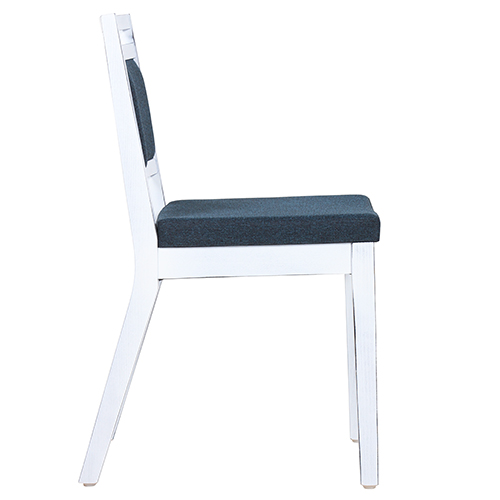 Dřevěné židle LEANDRO V Vintage Look bílá