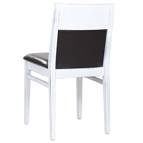 Dřevěné židle LAURETTA V úprava Vintage Look bílá