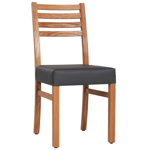 Dřevěné čalouněné židle ARMANDO VPE dub masiv