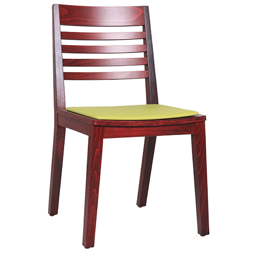 Židle FIN 4SP do restaurace čalouněný sedák