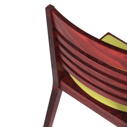 Židle FIN 4SP do restaurace čalouněný sedák