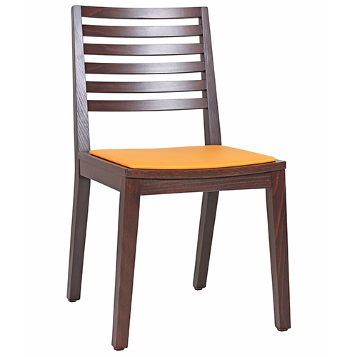 Židle FIN 6SP do restaurace s čalouněným sedákem