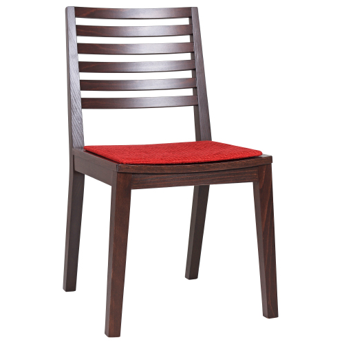 Židle FIN 6SP do restaurace s čalouněným sedákem