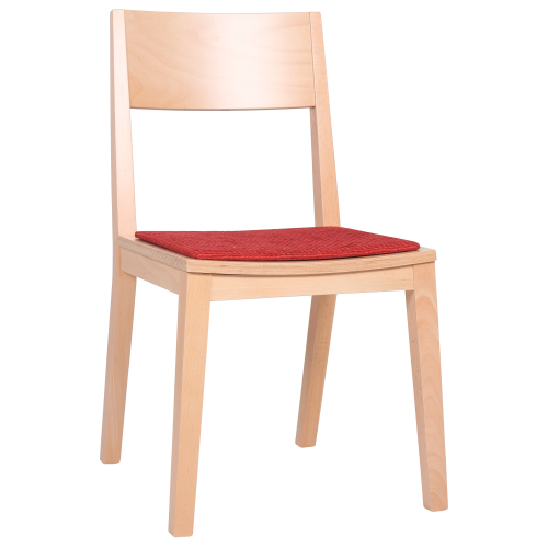 Židle FIN SP pro restaurace a bistra čalouněný sedák