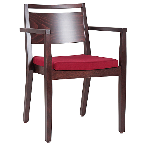 Židle čalouněná s područkou LUCAS P AL ST