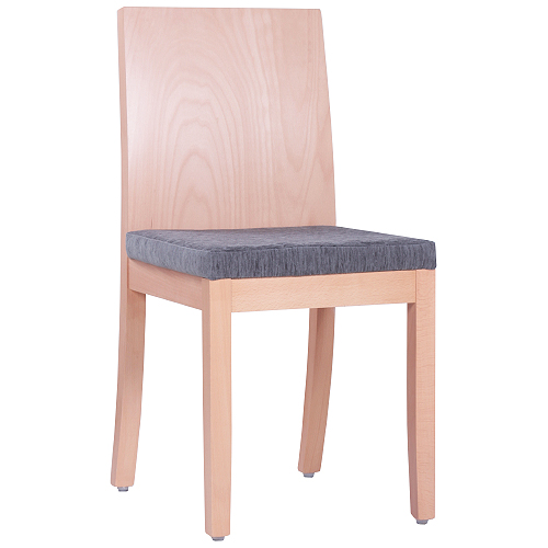 Dřevěná židle čalouněná TADEO