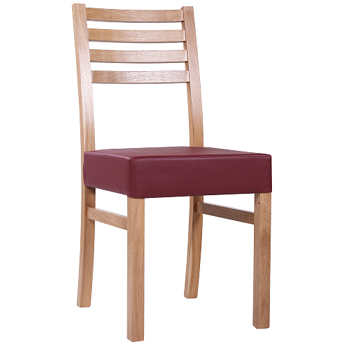 Dřevěné čalouněné židle ARMANDO VPE dub masiv