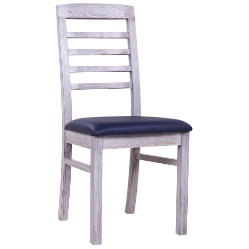 Borovicové židle  ROBBIE 4 P v úpravě Vintage bílá