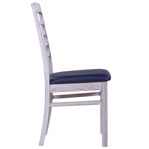 Borovicové židle  ROBBIE 4 P v úpravě Vintage bílá