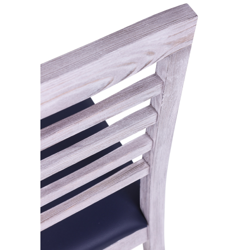 Borovicové židle  ROBBIE 4 P v úpravě Vintage bílá