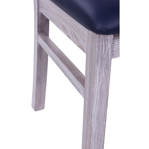 Borovicové židle  ROBBIE 4 P v úpravě Vintage bílá