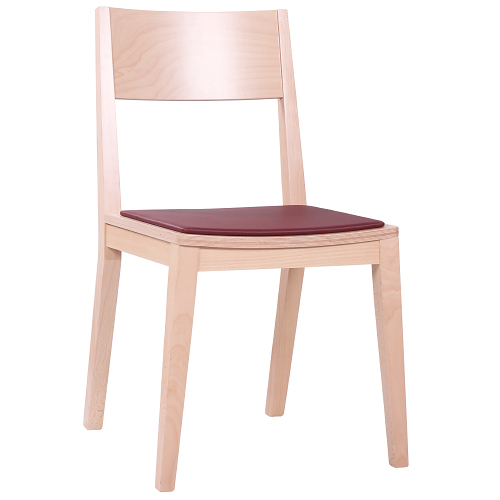 Židle FIN SP pro restaurace a bistra čalouněný sedák