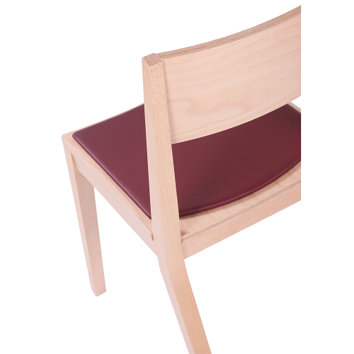 Židle FIN SP pro restaurace a bistra čalouněný sedák