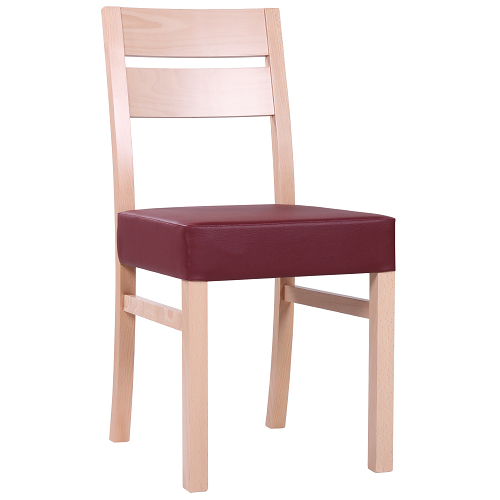 Dřevěná židle čalouněná SCARLA VP