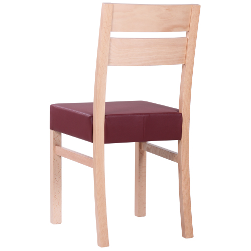 Dřevěná židle čalouněná SCARLA VP