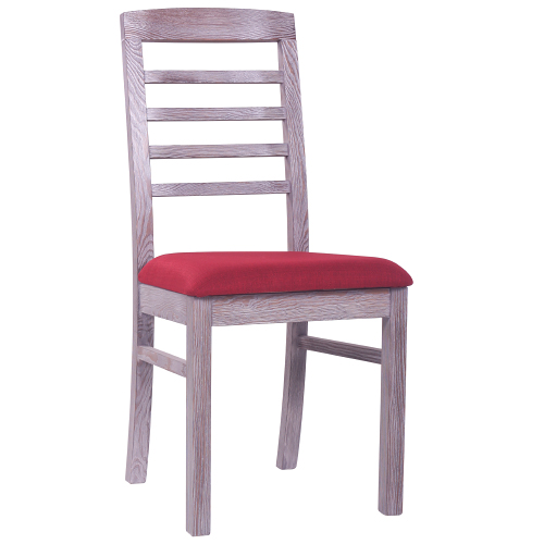 Borovicové židle  ROBBIE 4 P v úpravě Vintage bílá