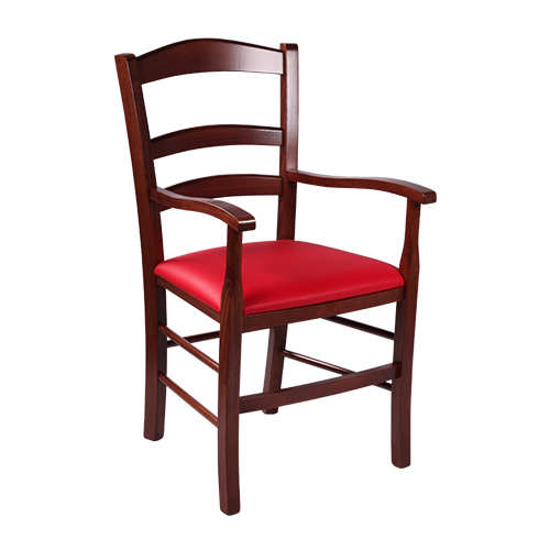 Dřevěné čalouněné židle RICARDO P AL