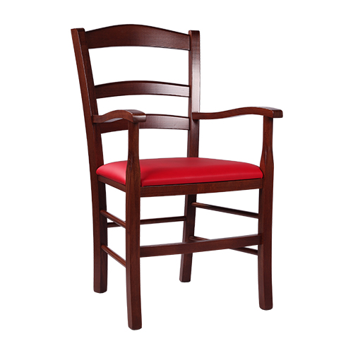 Dřevěné čalouněné židle RICARDO P AL