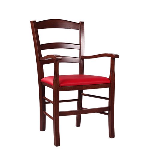 Dřevěné čalouněné židle RICARDO P AL