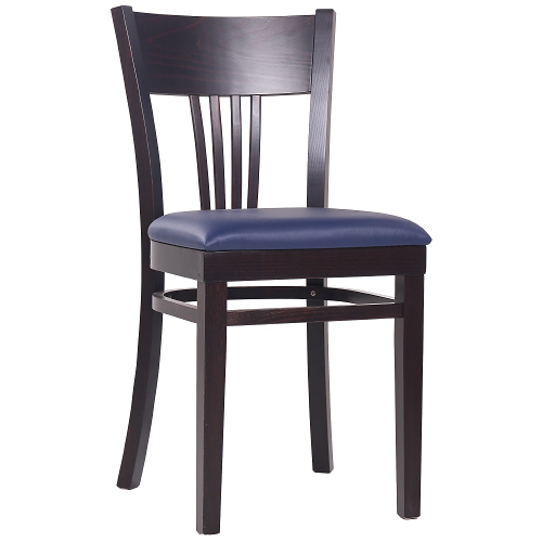 Dřevěné židle do restaurace KAREN P čalouněný sedák