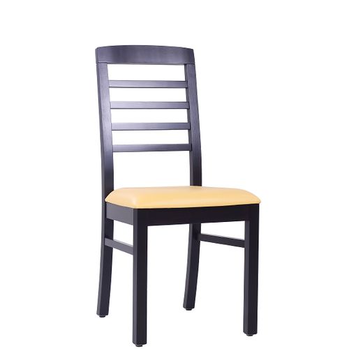 Dřevěné židle do restaurace BIANCA P XL s čalouněním 