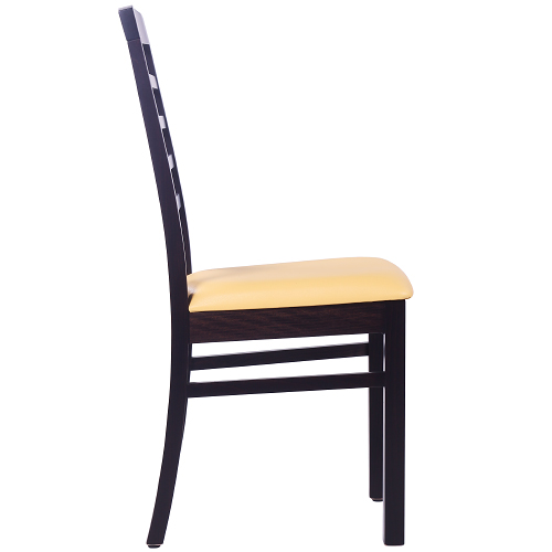 Dřevěné židle do restaurace BIANCA P XL s čalouněním 