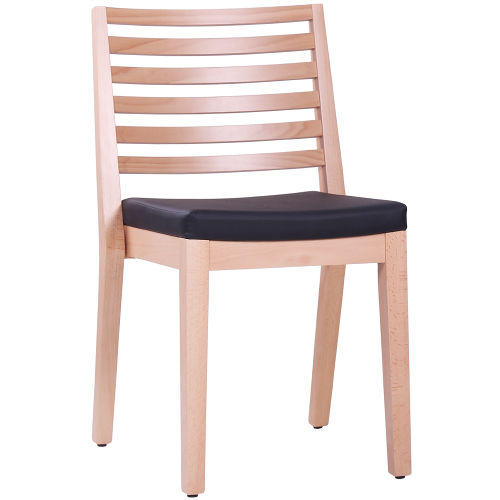 Dřevěná židle čalouněná LUISA P ST