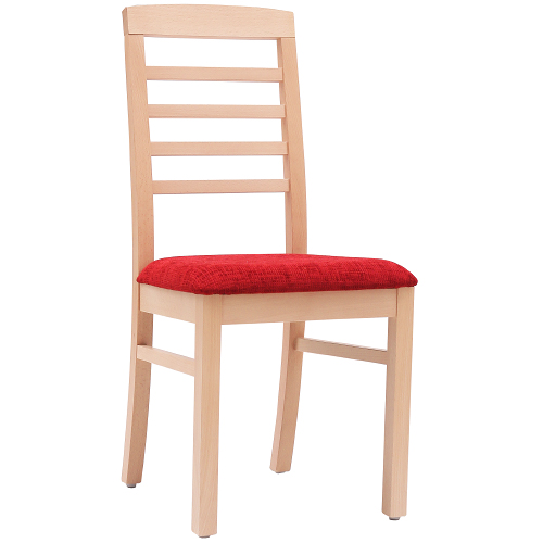 Dřevěné židle do restaurace BIANCA P XL s čalouněním 