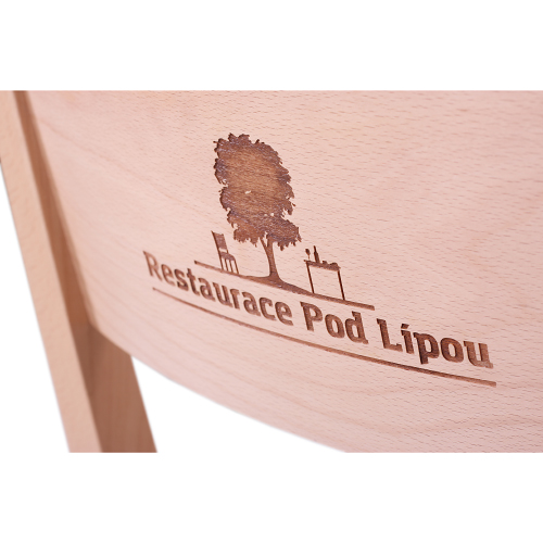 Dřevěná židle čalouněná LAURIN