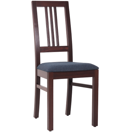 Dřevěné židle BOB 3 čalouněný sedák