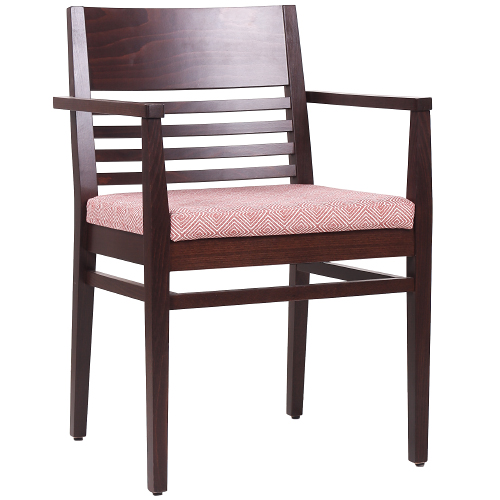 Dřevěná židle čalouněná LAURIN AL