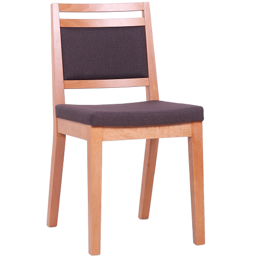 Dřevěná židle čalouněná LEANDRO P