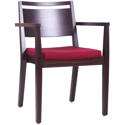 Židle čalouněná s područkou LUCAS P AL ST