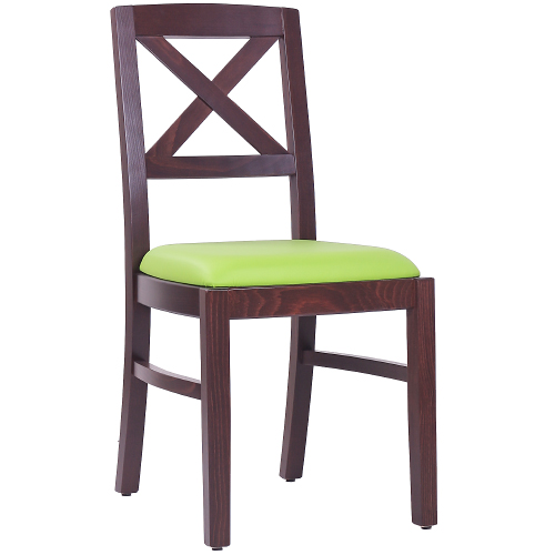 Dřevěná židle čalouněná ALEX