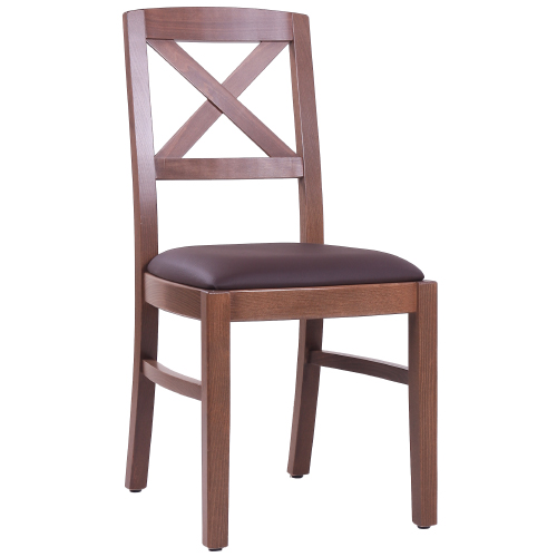 Dřevěná židle čalouněná ALEX