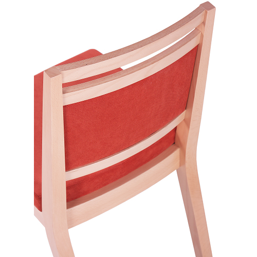 Dřevěná židle čalouněná LEANDRO P